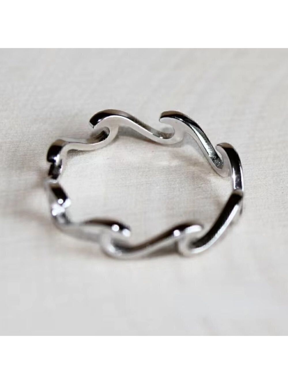Boho Wave Ring #853 - Picture 3 of 4